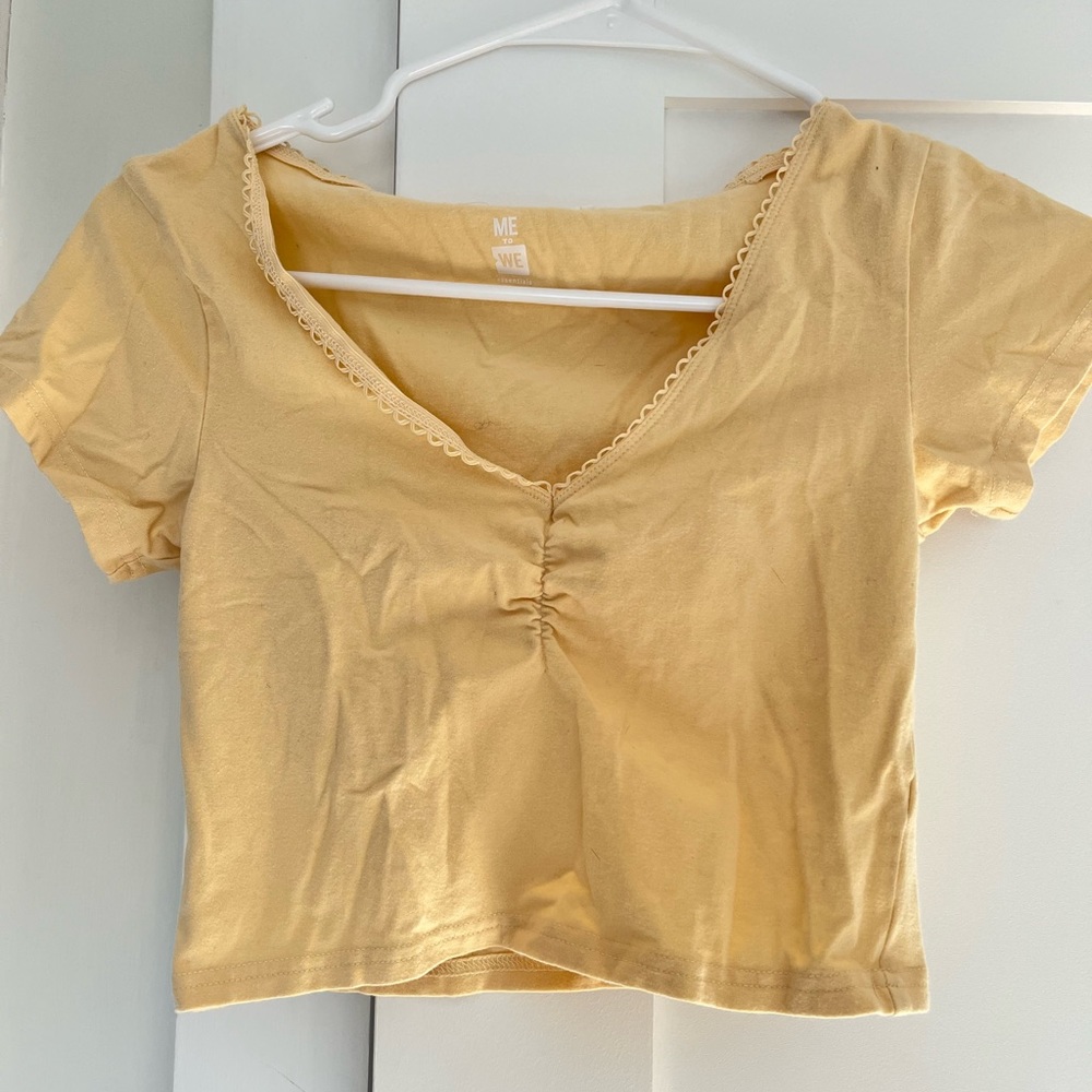 Yellow pacsun top